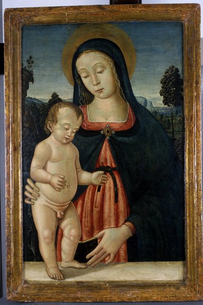 Madonna and Child by Italian School